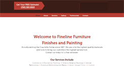 Desktop Screenshot of finelinefinishesandpainting.com